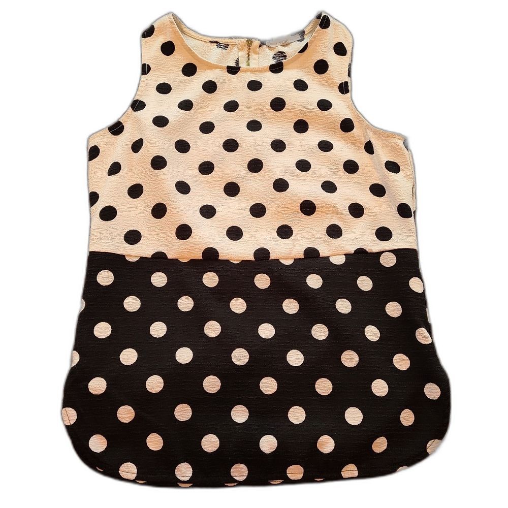 41 Hawthorn Polka Dot Tank White/Black Sz XS - Picture 2 of 6
